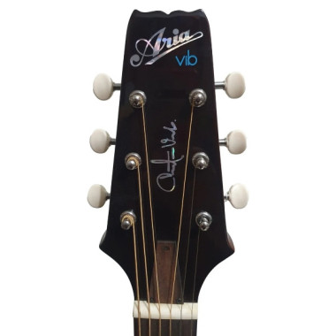 Aria VB-110CE MH Guitarra Electroacústica Christian Vib Mahogany.