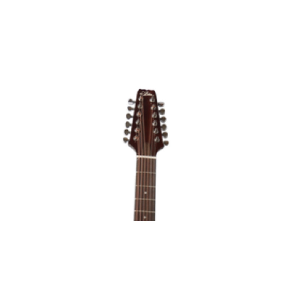 Guitarra Electroacústica Docerola ARIA FET-R1/12 BKTP Negra 12 Cuerdas