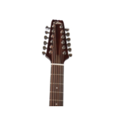 Guitarra Electroacústica Docerola ARIA FET-R1/12 BKTP Negra 12 Cuerdas