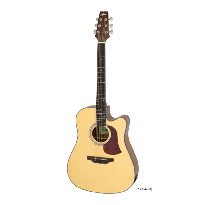 Guitarra Electroacústica ARIA AD-10CE N Natural 6 Cuerdas