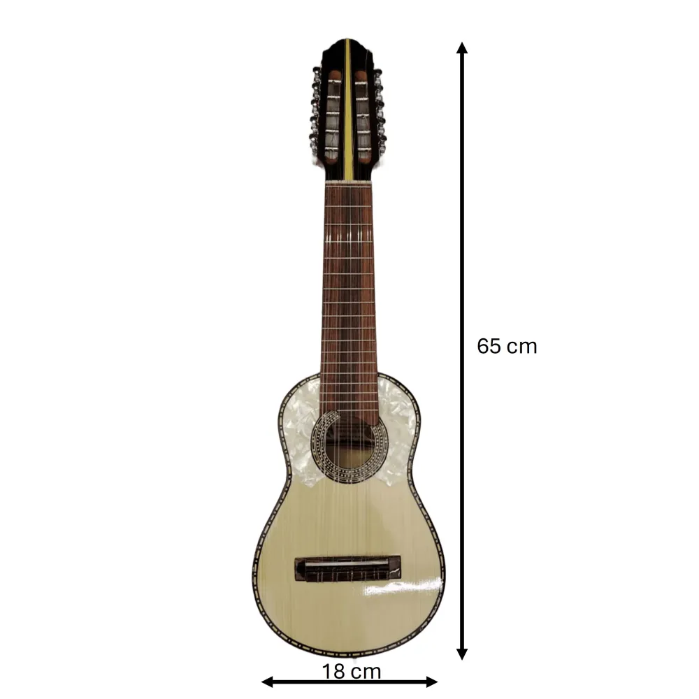 CHABOL Charango Boliviano Incrustaciones