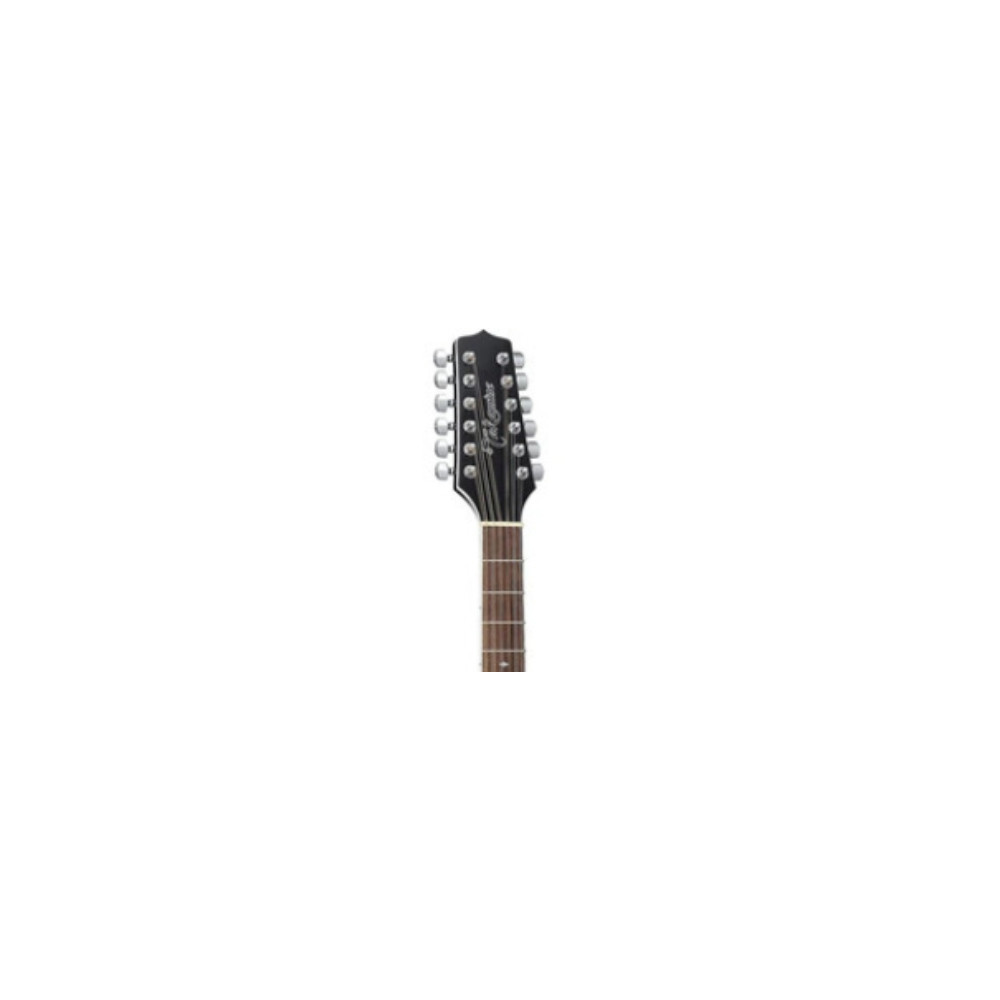 Takamine GD38CE BLK Guitarra Docerola Electroacústica Negra