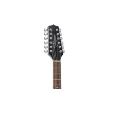 Takamine GD38CE BLK Guitarra Docerola Electroacústica Negra