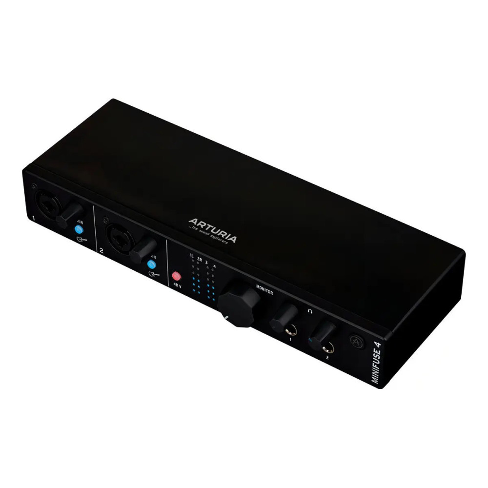 MINIFUSE4B Minifuse 4 Black Interfaz De Audio  Arturia
