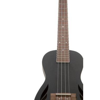 U23VIOBK Ukulele Violin Negro BAMBOO