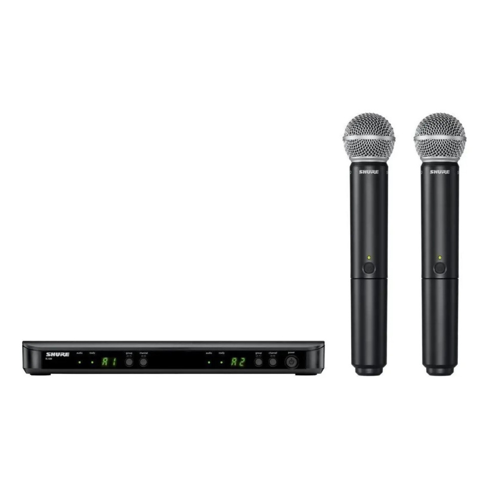 BLX288/PG58-J11 Micrófono Dual  Negro SHURE.