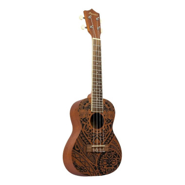 U23TRIBAL Ukulele Tribal Soprano BAMBOO