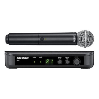 Blx24/sm58 Micrófono Inalámbrico De Mano SHURE.