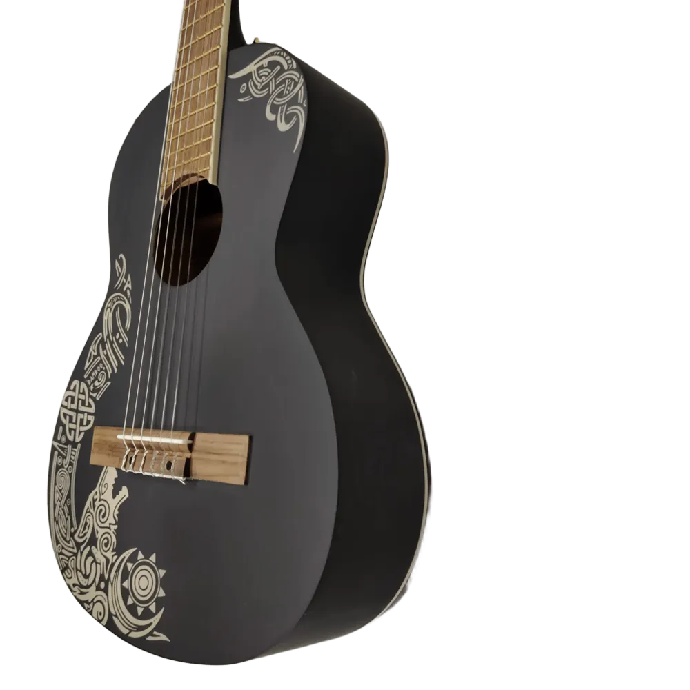 GC36NORDICWOLF Guitarra Clásica NORDICWOLF36" C/Funda