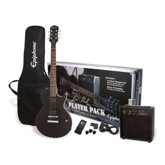 Epiphone Les Paul Player Pack PPEG-EGL1EBCH1 | Guitarra Eléctrica