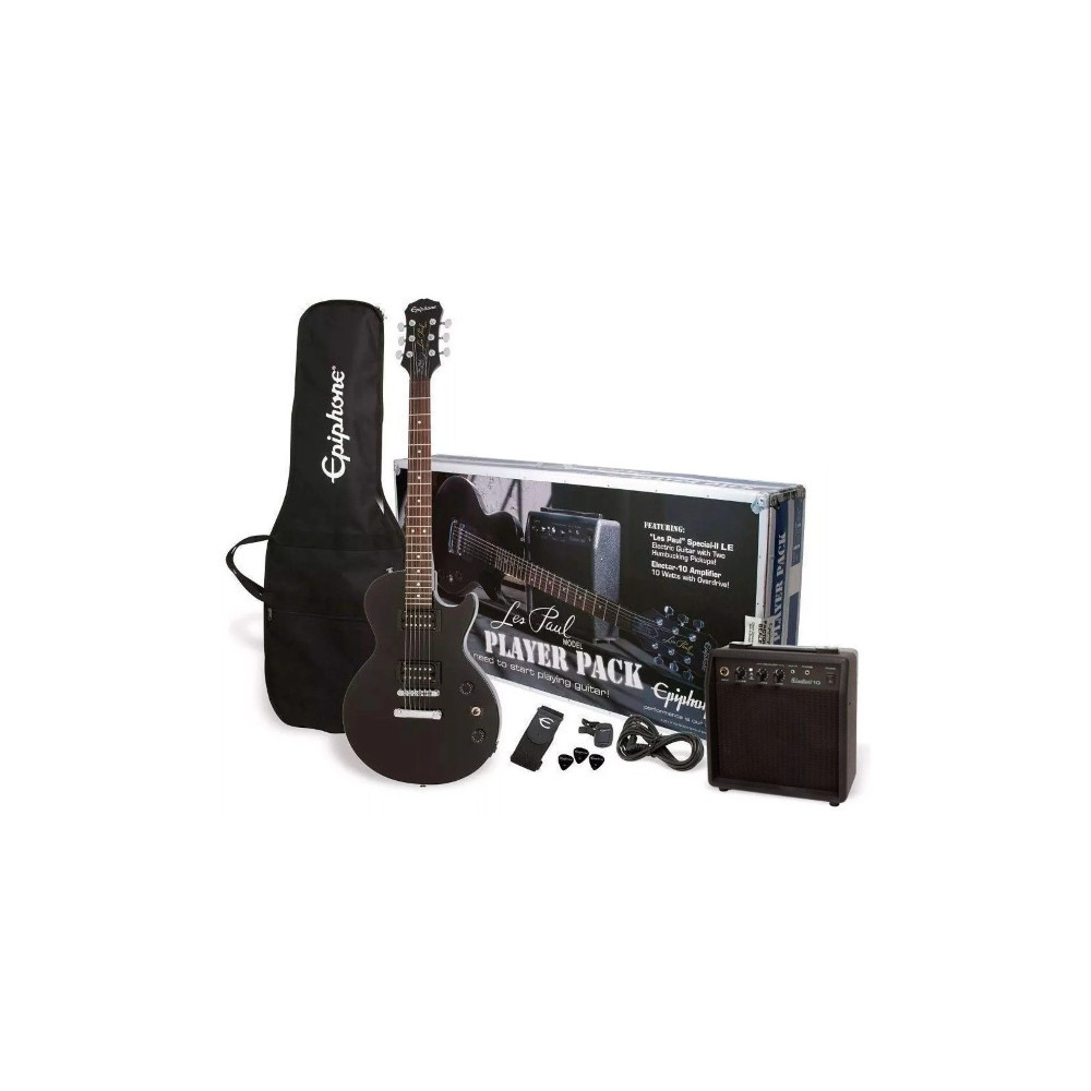 Epiphone Les Paul Player Pack PPEG-EGL1EBCH1 | Guitarra Eléctrica