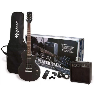 Epiphone Les Paul Player Pack PPEG-EGL1EBCH1 | Guitarra Eléctrica