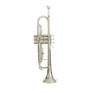 INV09 Trompeta Sib Niquelada con doble llave 3N marca SILVERTONE