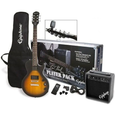 Epiphone PPEG-EGL1VSCH1 Les Paul Player Pack Vintage Sunburst