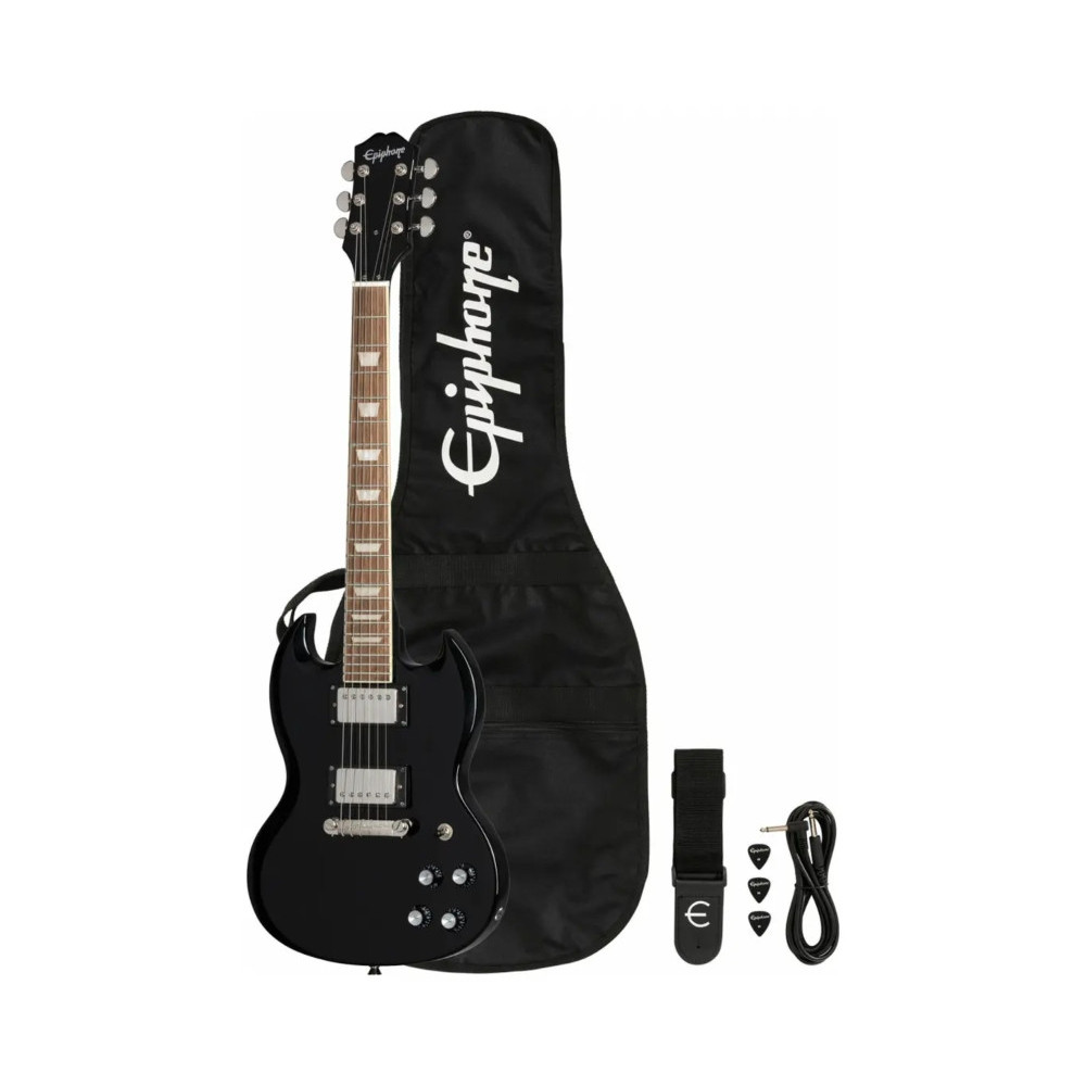 Epiphone Power Players SG ES1PPSGEBNH3 Dark Matter Ebony