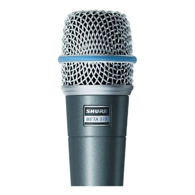 BETA57A  Micrófono para voz o instrumento cardioide SHURE.