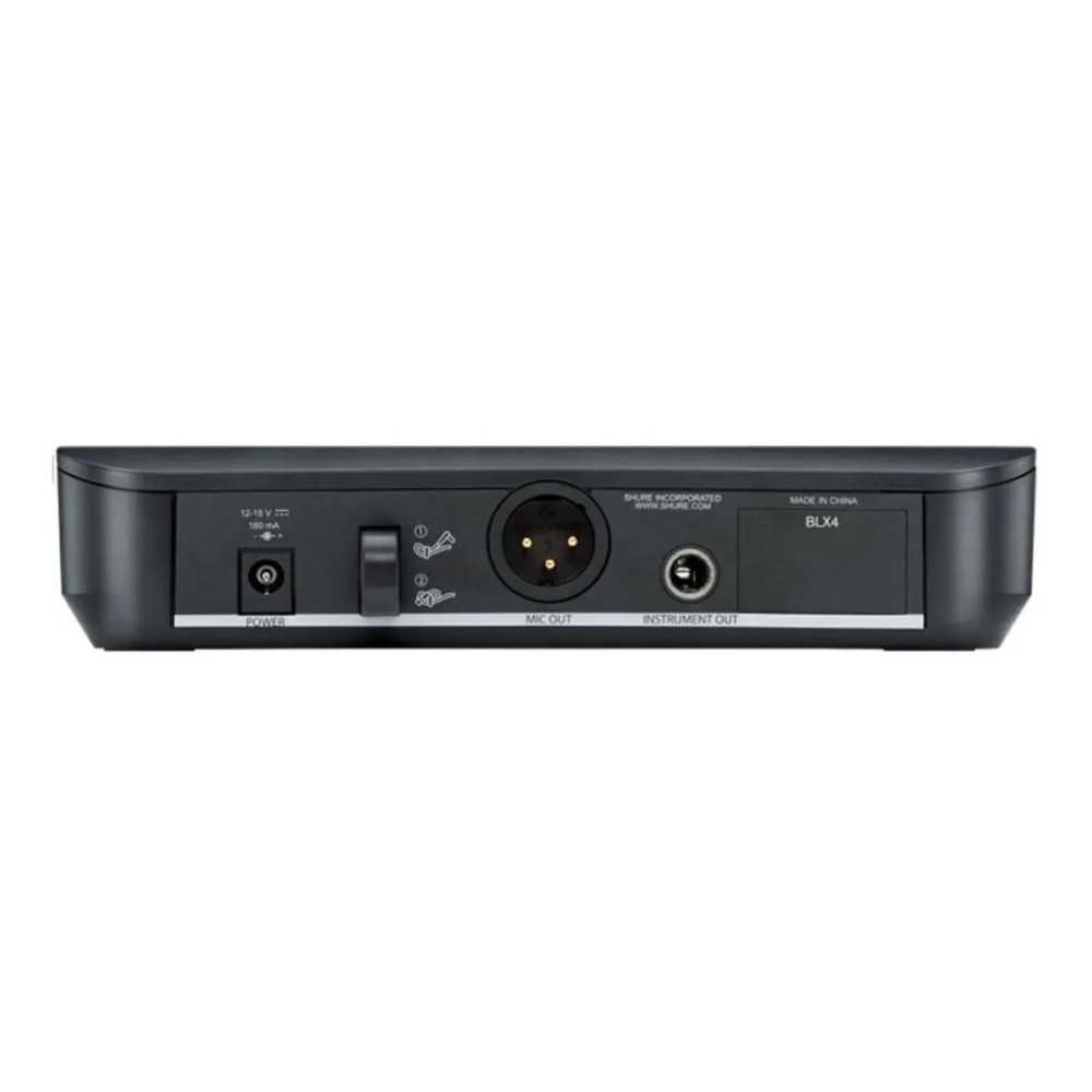 Blx24/b58-j11 Micrófono inalámbrico con receptor negro SHURE.