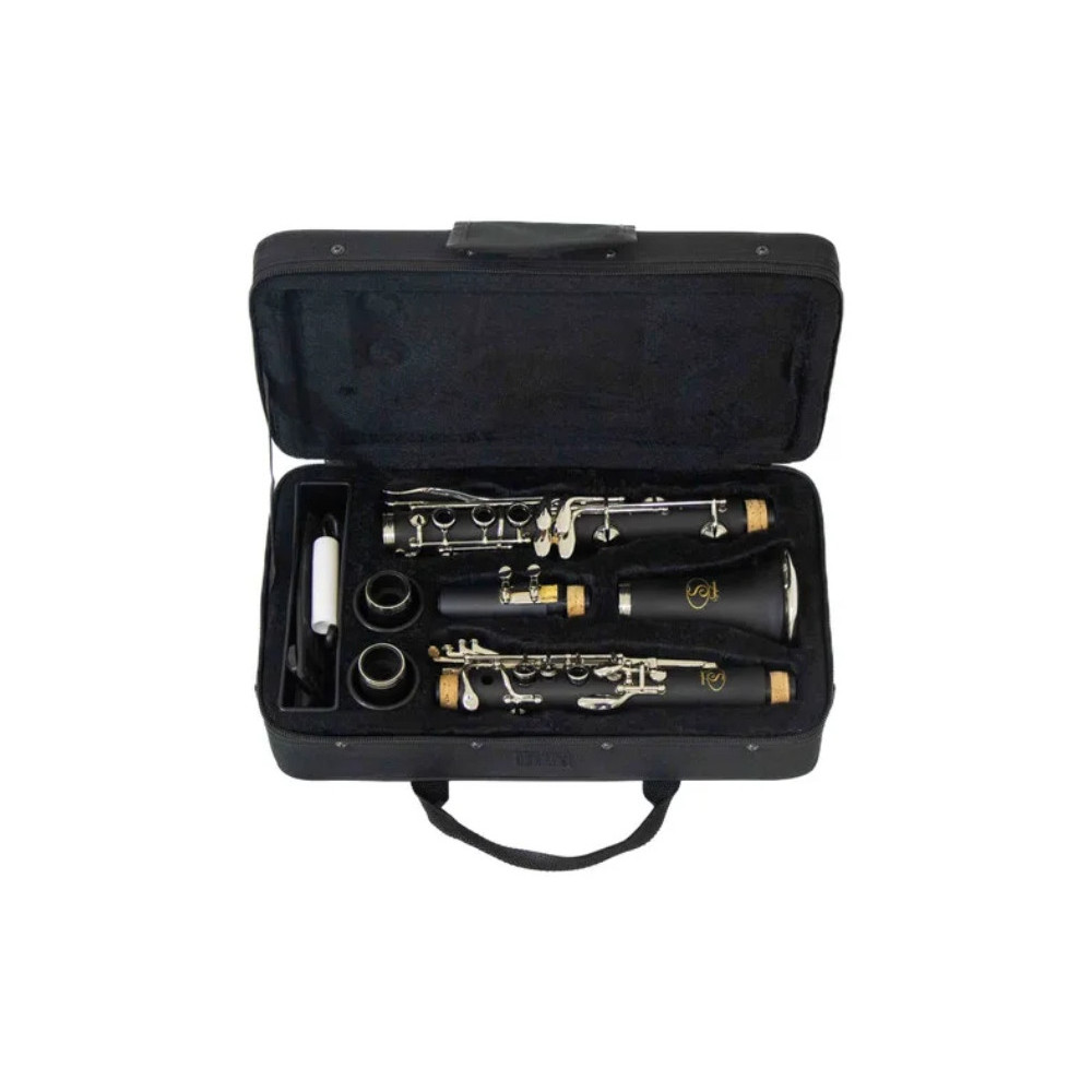 Clarinete Symphonic CL-02 Bb 17 Llaves Baquelita Negro
