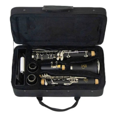 Clarinete Symphonic CL-02 Bb 17 Llaves Baquelita Negro