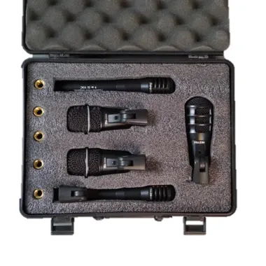 DRKA3C2 Micrófonos bateria musical 5 piezas DRK