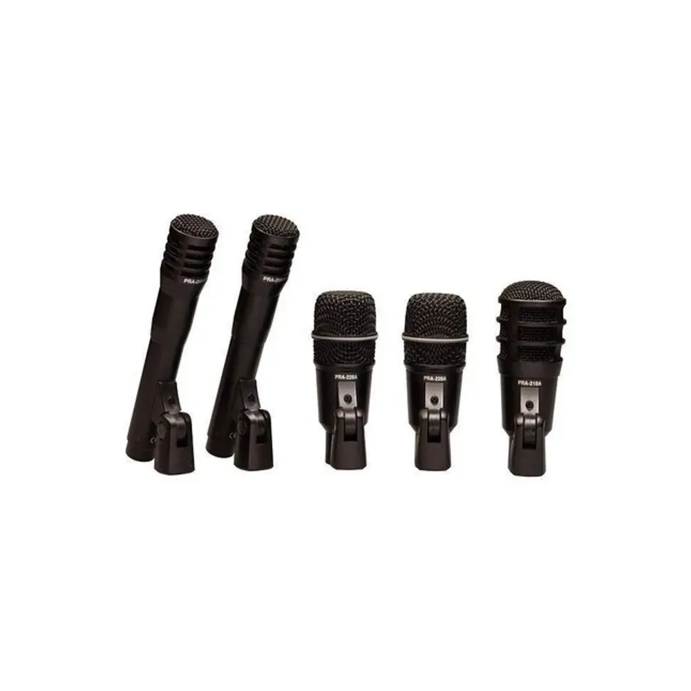 DRKA3C2 Micrófonos bateria musical 5 piezas DRK