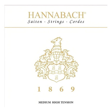 1869MHT Cuerdas  Mht Carbon/oro Guitarra Clásica 6 Uds HANNABACH