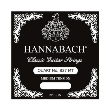 HA837MT Cuerdas Para Requinto Quart 837 De Tensión Media HANNABACH