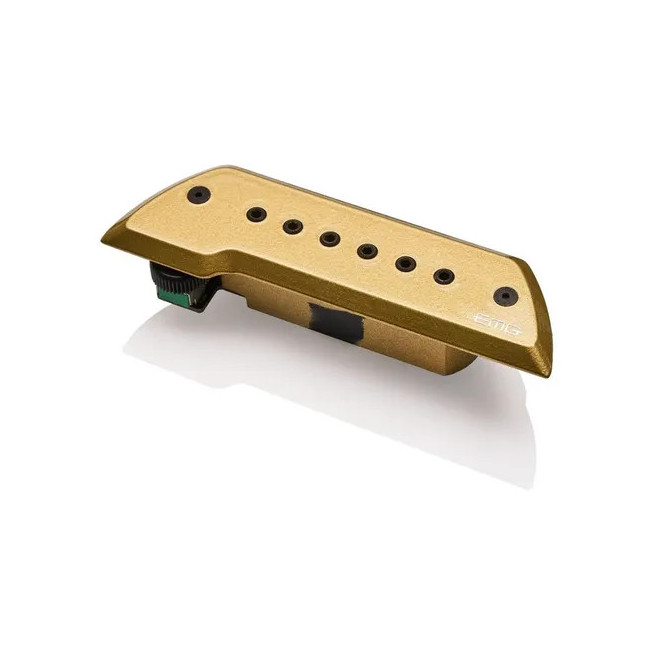 654330500749  Pastilla Para Guitarra Acústica - Bajoquinto  Color Oro EMG