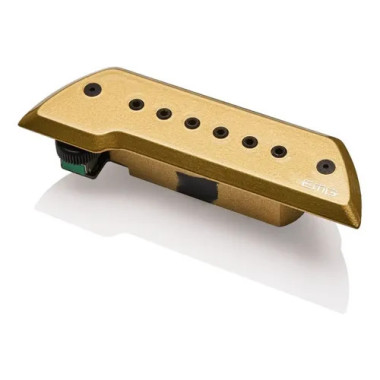 654330500749  Pastilla Para Guitarra Acústica - Bajoquinto  Color Oro EMG