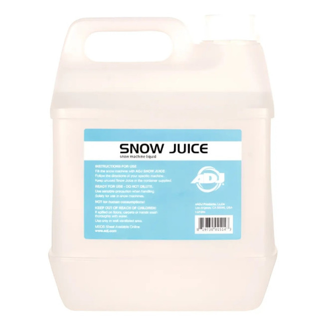 ADJ Snow Gal Líquido para Máquina de Nieve 1 Galón