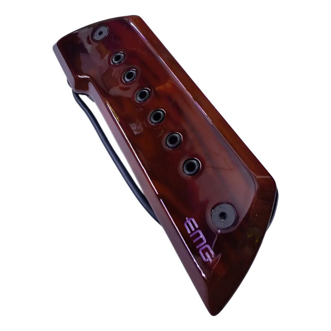 654330500817  Pastilla Para Guitarra Acústica - Bajoquinto ( Color Roble EMG