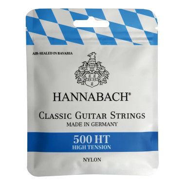 HA500HT Serie 500 Tensión Alta Cuerdas Para Guitarra HANNABACH
