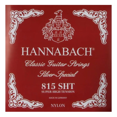 HA815SH  Silver Special 815 Sht Cuerdas Violin  Extra Alta HANNABACH
