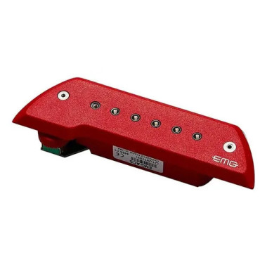 654330500671 Pastilla Bajo Quinto/sexto Color Rojo EMG