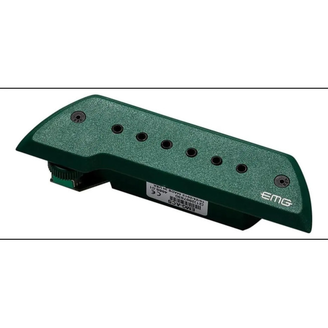 654330500688 Pastilla Guitarra Acustica Color Verdes EMG