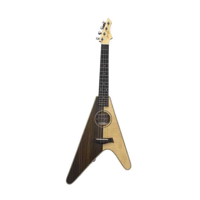 UKFLYV Ukulele electroácustico tenor DANWOOD