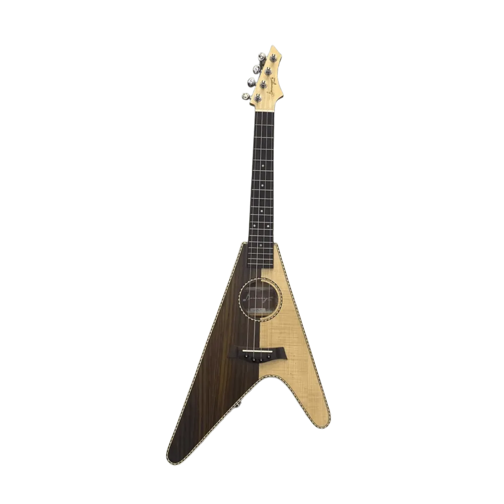 UKFLYV Ukulele electroácustico tenor DANWOOD
