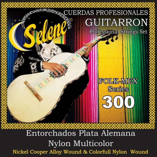 CGN300 Cuerdas Guitarrón  SELENE 300