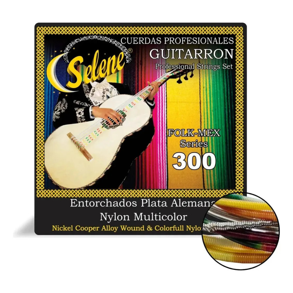 CGN300 Cuerdas Guitarrón  SELENE 300