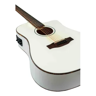 GUITARRA DOCEROLA 40" BAMBOO BLANCA C/FUNDA GA4012WHQAR
