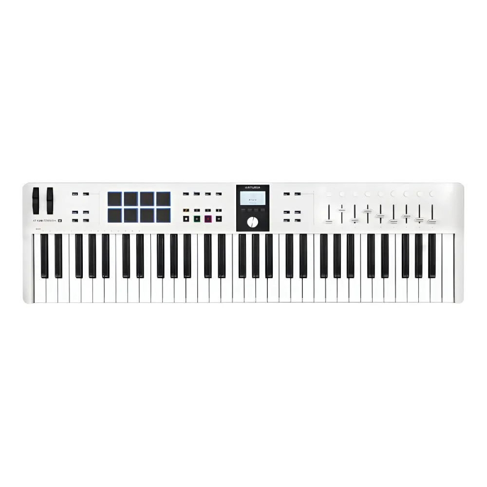 KLES61MK3 Controlador Midi  Keylab Essential 61 Mk3 Blanco ARTURIA.