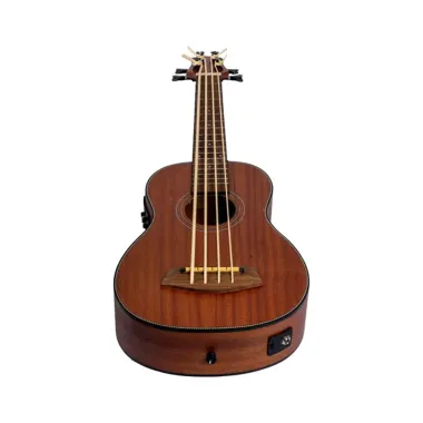 UBASSSP Ukulele bass sapele C/Funda BAMBOO