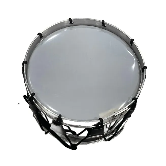 TAM05 Tambor banda de guerra infantil 10" aros aluminio NACIONAL
