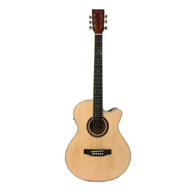 QAG40EQNTGS Guitarra Electroacústica Natural Sombreada marca MCCARTNEY