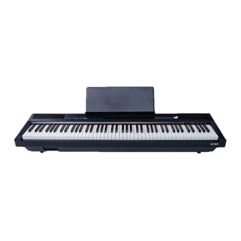 S192 Piano digital portátil 88 teclas negro AUREAL