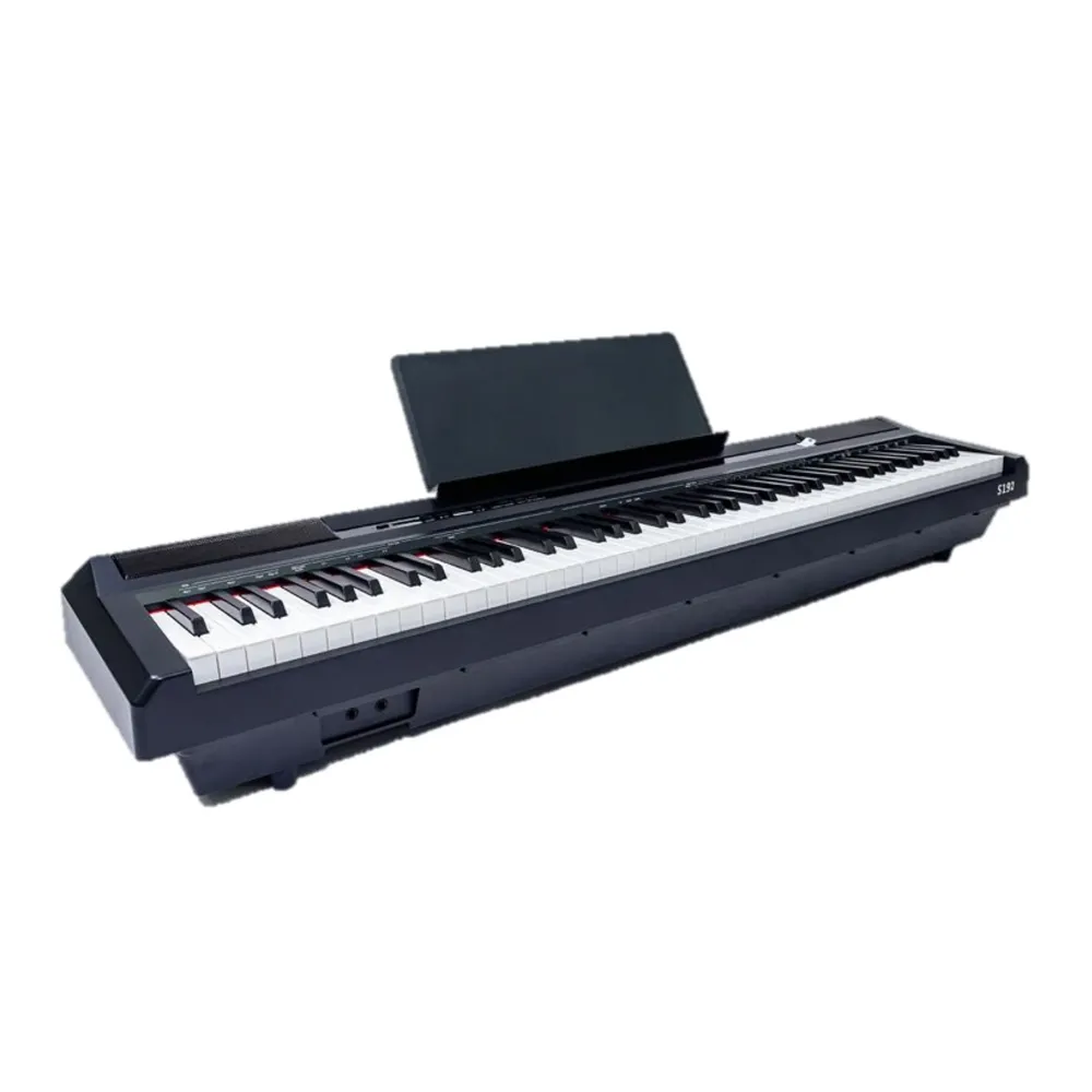 S192 Piano digital portátil 88 teclas negro AUREAL