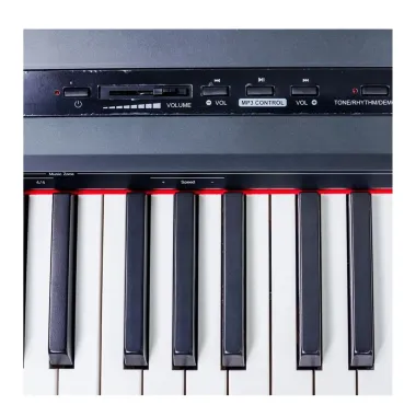 S192 Piano digital portátil 88 teclas negro AUREAL