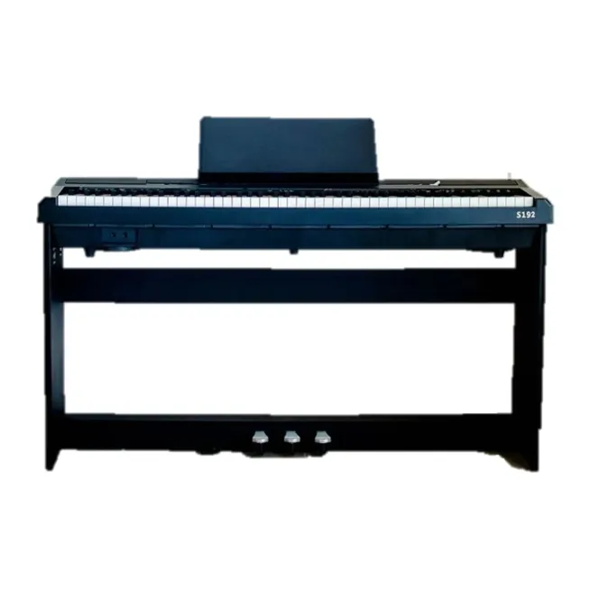 S192 Piano digital portátil 88 teclas negro AUREAL