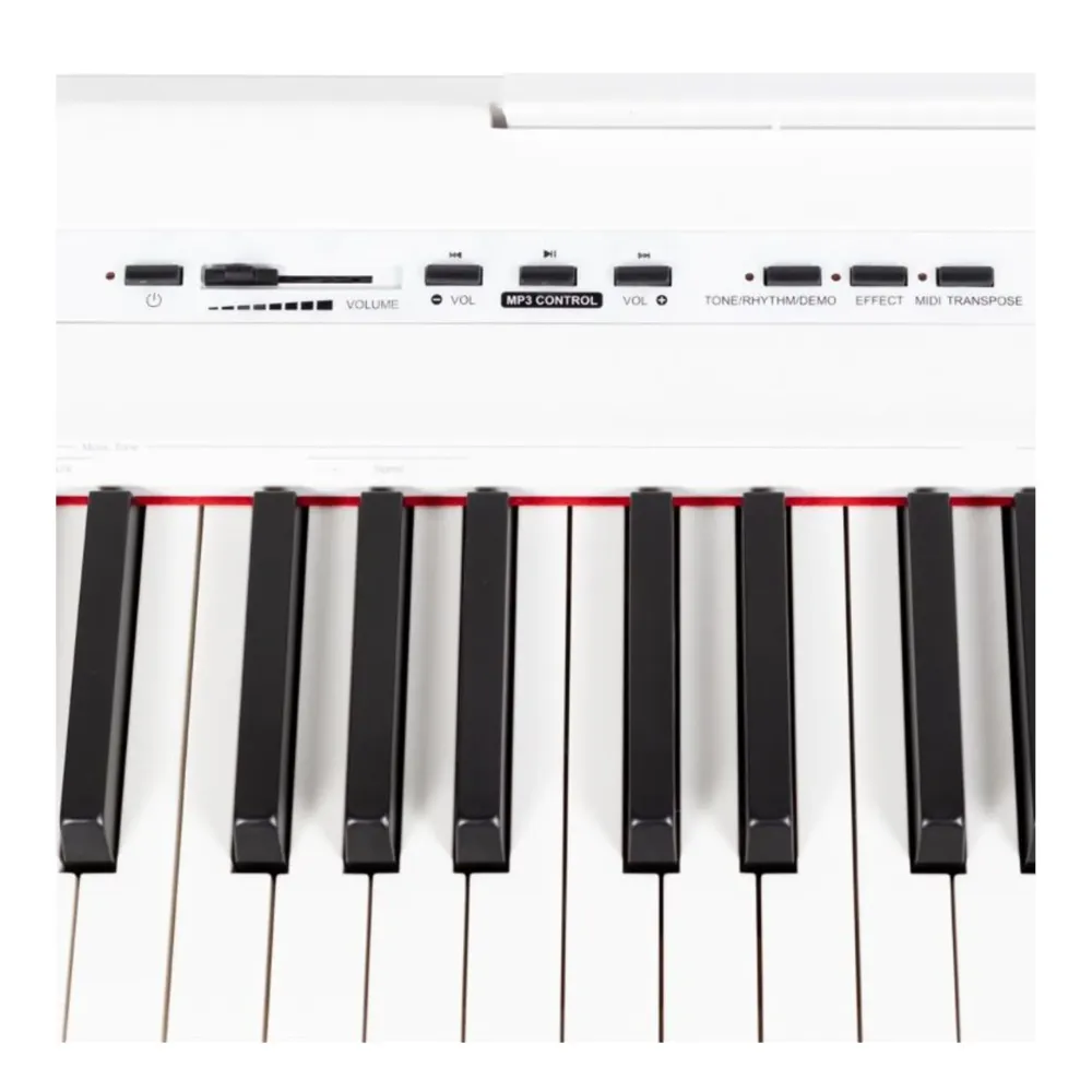 S192WH Piano digital portátil 88 teclas blanco AUREAL