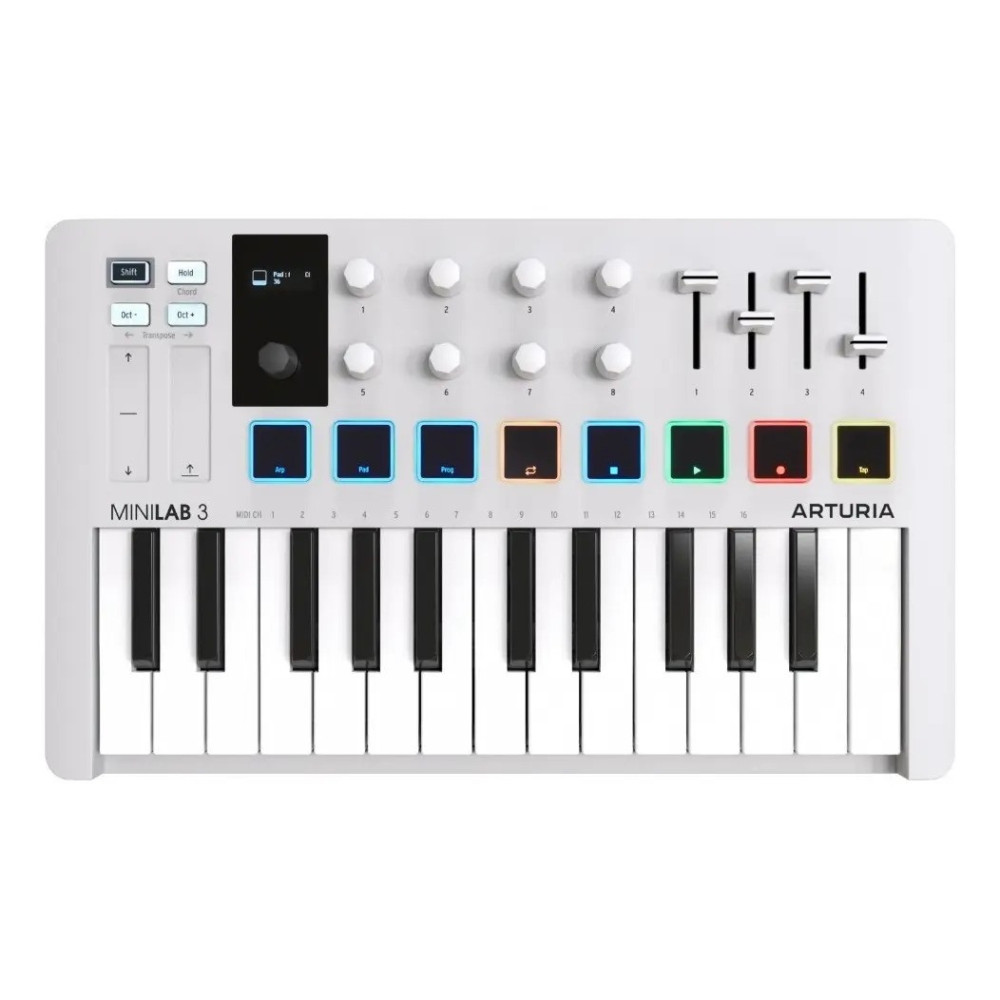MINILAB3WH Controlador Midi Usb  Minilab 3 ARTURIA